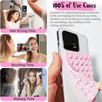 2 Pack Silicone Suction Cup Phone Case Mount Double Sided, Hands-Free Strong - Image 6