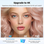 Innoview 23.8” 4K Large Portable Monitor, UHD 100%sRGB IPS Speakers USB-C HDMI - Image 2