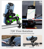 Kewig Motorcycle Phone Mount- Motorcycle Cell Phone Holder, Bike Phone - Image 5