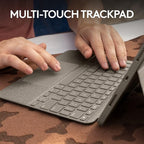 Logitech Combo Touch iPad Pro 11-inch Keyboard Case and Logitech Crayon Digital - Image 5