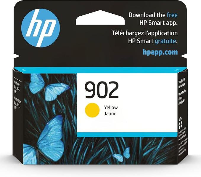 HP 902 Yellow Ink Cartridge | Works by HP