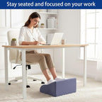 Foot Rest for Under Desk at Work Ergonomic Under Desk Footrest，Support Foot - Image 2