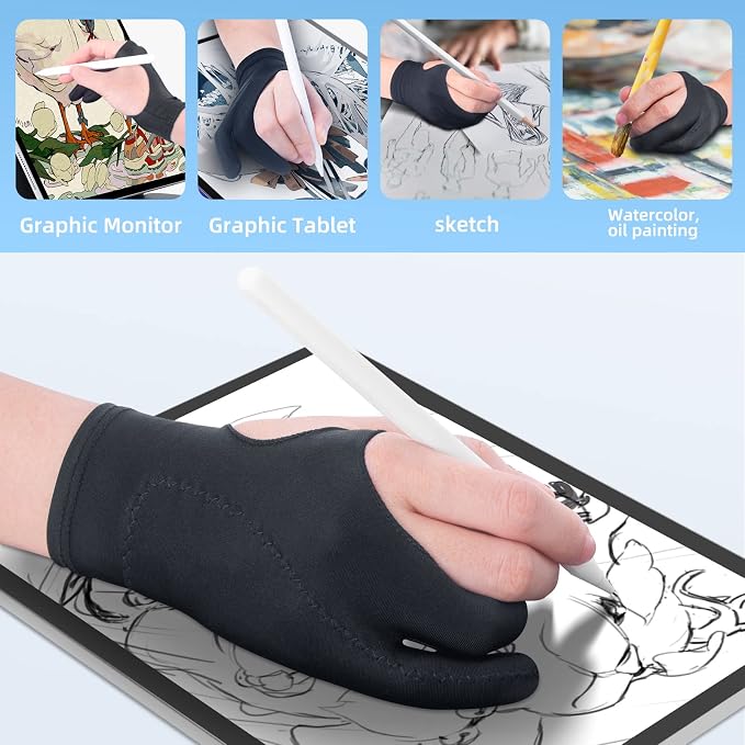 2-Pack Drawing Glove Palm Rejection - Image 6