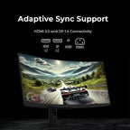 Deco Gear 34" 3440x1440 21:9 Ultrawide Curved Monitor, 4000:1 Contrast Ratio - Image 4