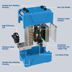MOUNTO Commercial Dehumidifier, 150 Pint High-Capacity, Includes Pump Drain Hose - Image 8