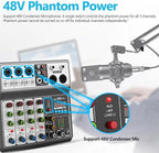 Aveek Professional Audio Mixer, Sound Board Mixing Console - Image 5