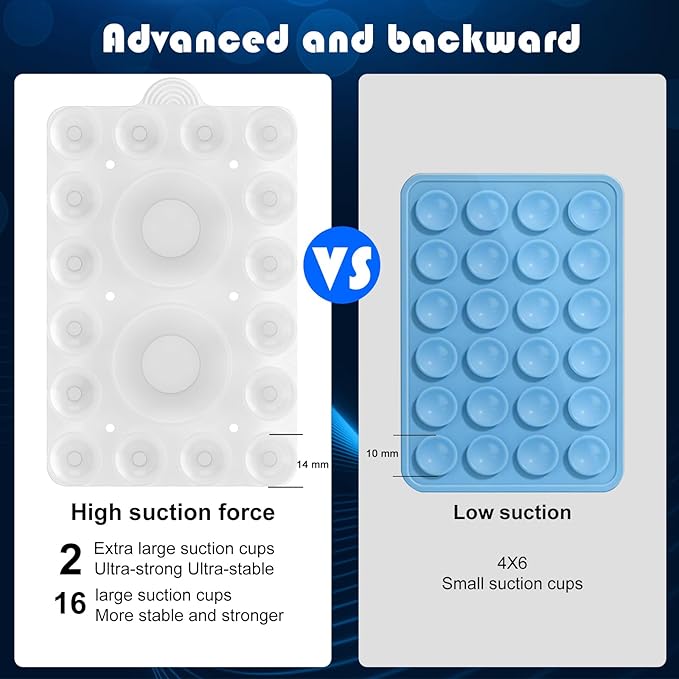 Silicone Suction Phone Holder Mount, Silicon Adhesive Phone Accessory - Image 4