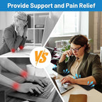 L-Shaped Desk Edge Cushion, 2-Piece Keyboard Wrist Rest, Computer Ergonomic - Image 5