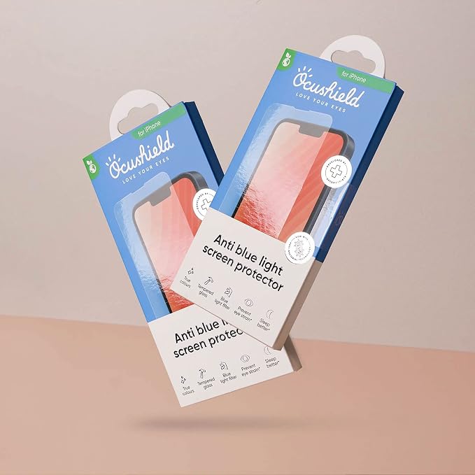 Ocushield Anti Blue Light Tempered Glass Screen Protector - Image 9