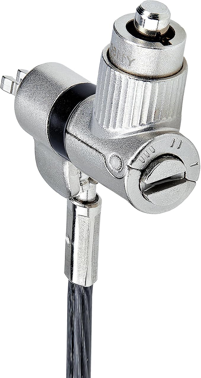 StarTech.com 3-in-1 Universal Laptop Lock 6.6ft, Master Keyed Security Cable - Image 3