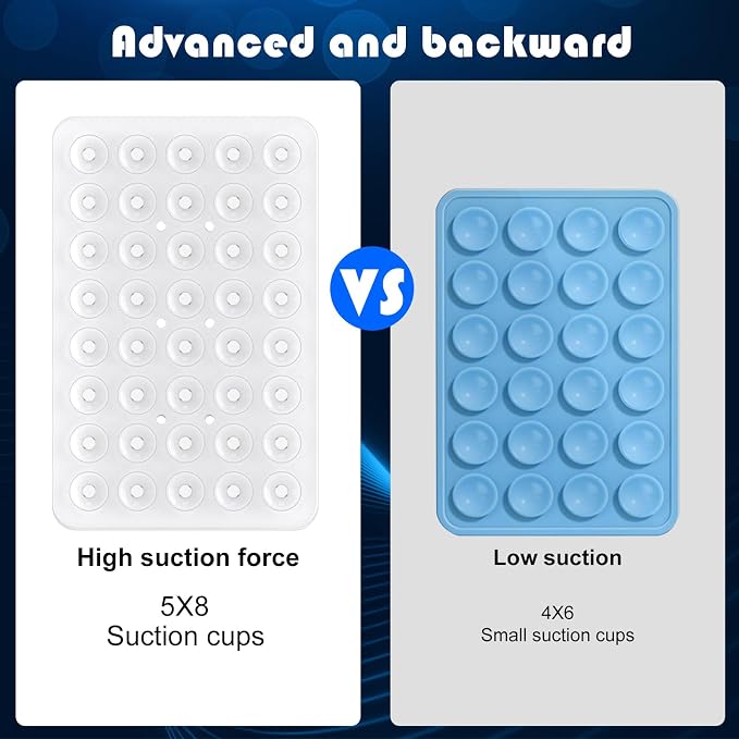 Double Sided Silicone Suction Phone Holder Mount, Silicon Accessory - Image 3