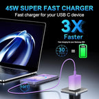 45W USB C Super Fast Charger Type C Charger Fast Charging Android Phone Charger - Image 6