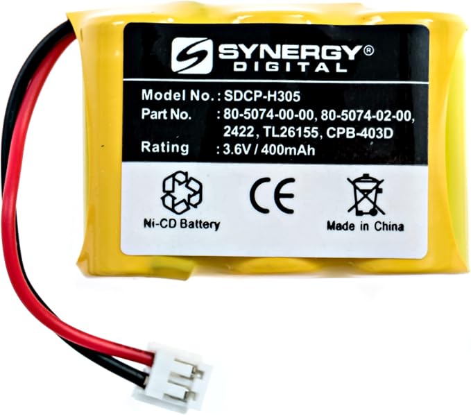 Synergy Digital Cordless Phone Battery, Compatible - Image 4