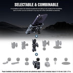 Riding Phone Holder Kit, Include Dual Socket Arm/Handlebar Strong Rod - Image 5