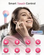 KTGEE Wireless Earbuds Bluetooth 5.3 Headphones, 40Hrs Playback Stereo Ear Buds - Image 4