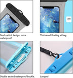 7 Pcs Waterproof Phone Pouch, Universal IPX8 Floating Waterproof Cell Phone - Image 4