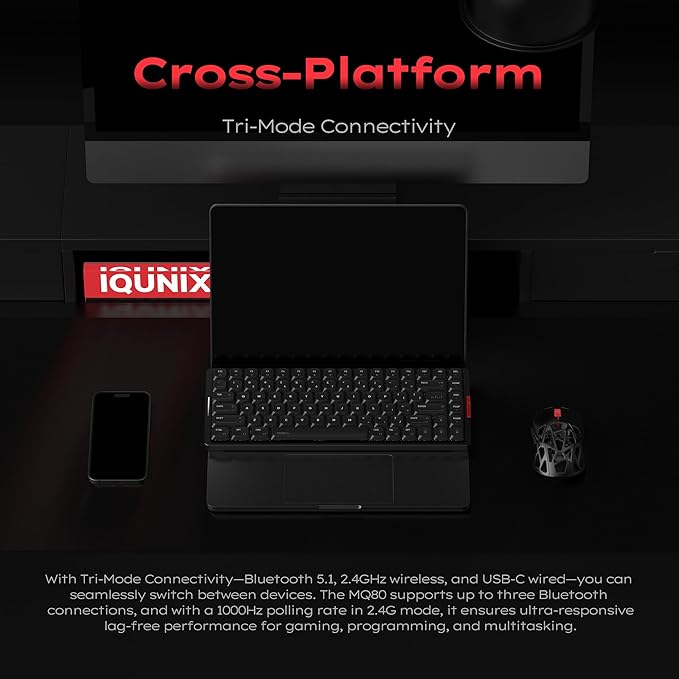 IQUNIX MQ80 Low Profile Mechanical Keyboard - Image 6