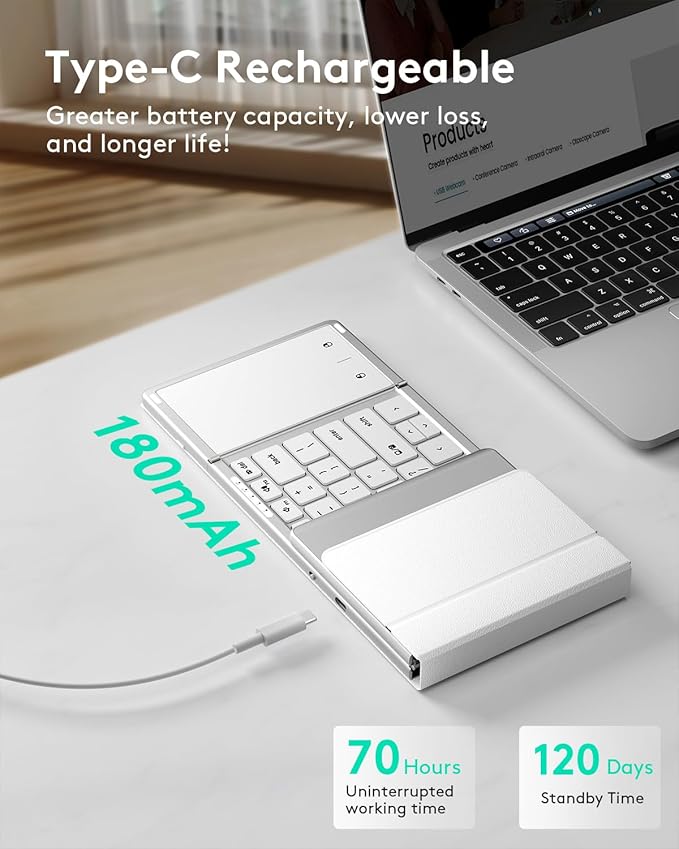 Samsers Foldable Bluetooth Keyboard - Image 4