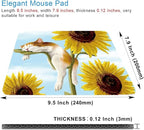 Cats and Sunflowers Mouse Pad Non-Slip Rubber Base Gaming MousePads - Image 2