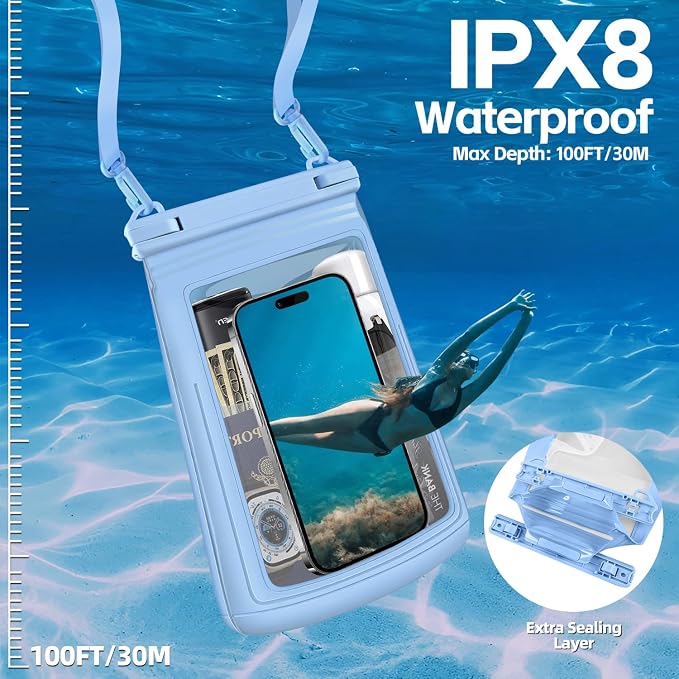 2L Floating Waterproof Phone Pouch - Image 2