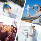 MQOUNY Mini iPhone Tripod Stand & Selfie Stick - Image 6
