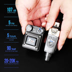 Xvive U4 Wireless in-Ear Monitor System Transmitter and Beltpack Receiver - Image 6