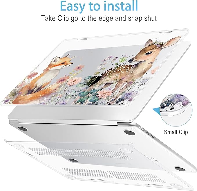 Mektron for 2025 M4 MacBook Air 13.6 Inch A3240 Case Fits 2023 A2681 M2 2024 - Image 3