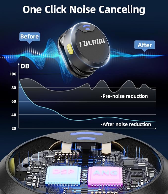 FULAIM X3 Wireless Lavalier Microphone - Image 2