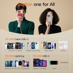 Magnetic Portable Charger, 16800mAh Wireless Power Bank, - Image 9
