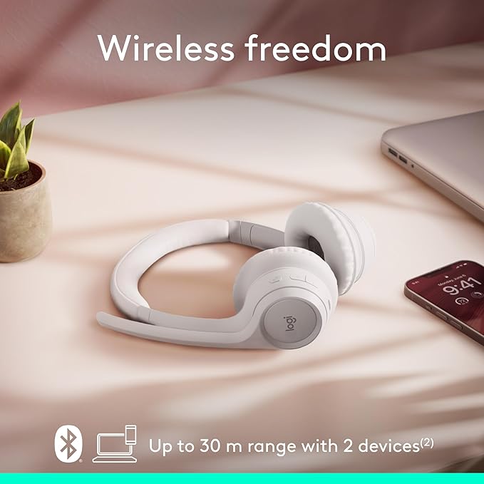 Logitech Zone 300 Wireless Bluetooth Headset - Image 4