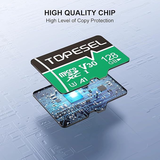 TOPESEL 128GB Micro SD Card 2 Pack - Image 6