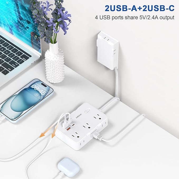 Power Strip Surge Protector - Image 3