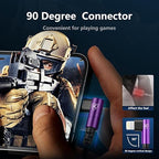 90 Degree USB C to Lightning 10FT, iPhone Charger Cables 3Pack Fast Charging - Image 5