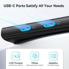 USB C to USB C Hub Dual Monitor, USBC Splitter - Image 7