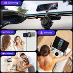 Magnetic Car Phone Holder, 360° Rotation Strong Suction Car Phone Mount - Image 8