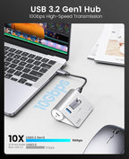 ORICO 4-Port USB 3.2 Gen 2 Hub 10Gbps - Image 5
