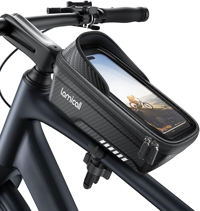 Lamicall Bike Frame Bag Waterproof by Lamicall