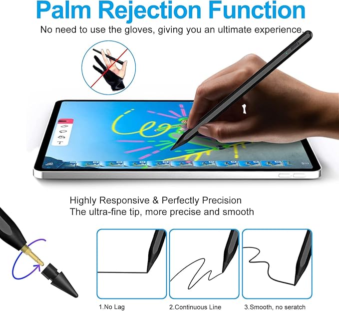 Stylus Pen for iPad 2018-2025 - Image 2