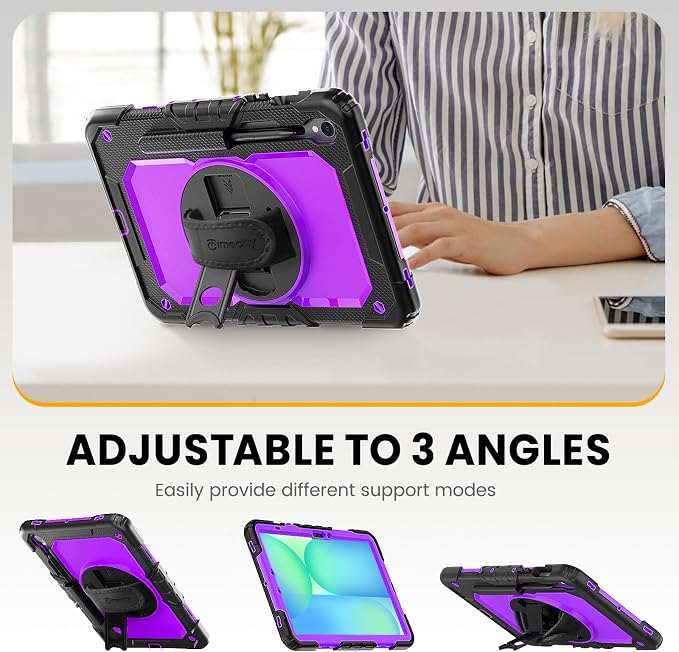 Timecity Case for Samsung Galaxy Tab S10 FE/ S9 FE 5G 10.9 Inch/ S9 11 Inch - Image 4