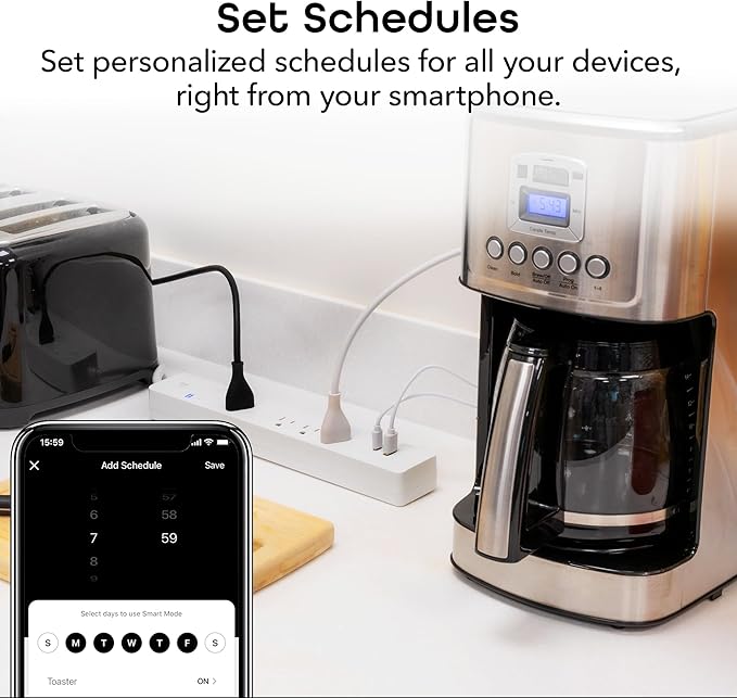 Geeni Smart Surge Protector Power Strip - Image 4