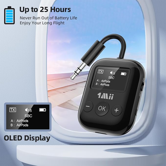 Airplane Bluetooth 5.3 Transmitter - Image 5