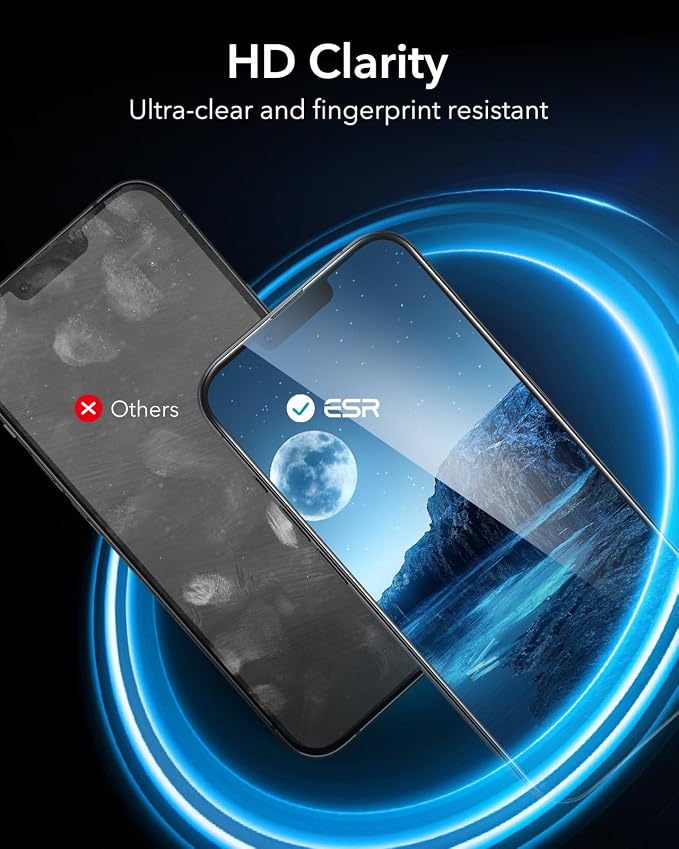 ESR 3 Pack for iPhone 16e/iPhone 14/iPhone 13/iPhone 13 Pro Screen Protector - Image 8