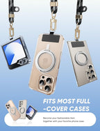 Phone Crossbody Lanyard with 2 Phone Tabs, Adjustable Anti-Theft Phone Lanyard - Image 5
