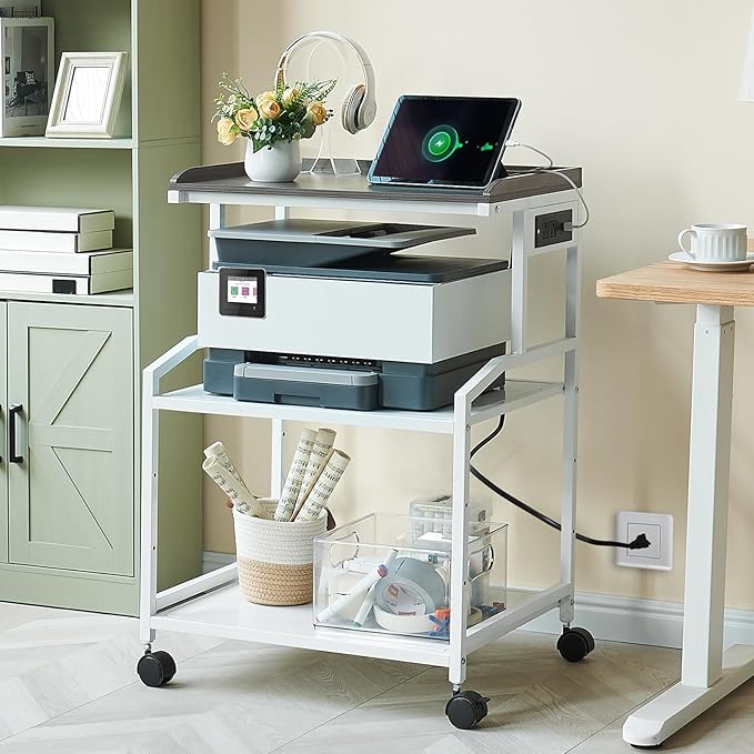 Lauren&Harold 34'' Printer Stand - Image 8