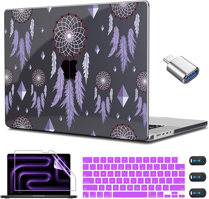 CISSOOK Compatible with MacBook Pro 14 inch 2024 2023 2022 2021 Release M4 M3 by CISSOOK