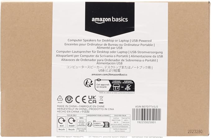 Amazon Basics USB-Powered Computer Speakers - Image 9