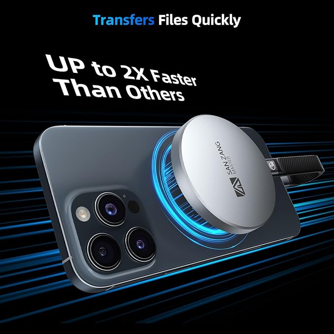 SAN ZANG MASTER Magnetic Portable Solid State Drives: Ultra-Thin, Portable - Image 6