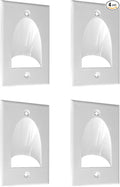 BestMounts - 4 Pack Inner Nose Behind Wall Cable Management TV Cord Hider by BestMounts