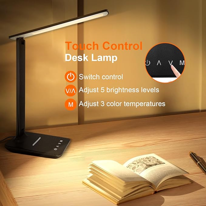 karidi LED Desk Lamp Dimmable Table Lamp - Image 6