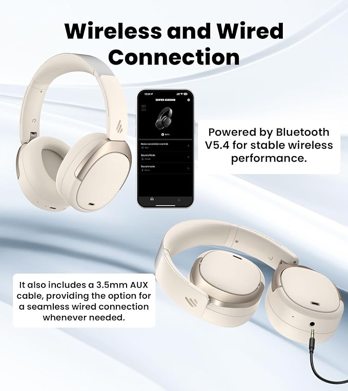 Edifier W80 Over Ear Headphones - Image 7